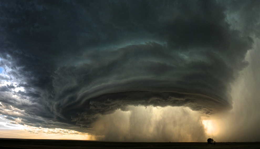 Montana Supercell Thunderstorm